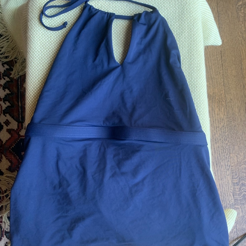 Women’s Medium Navy Athleta Halter Swim top